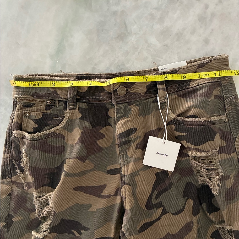 Zara camo distressed pant - Picture 4 of 5